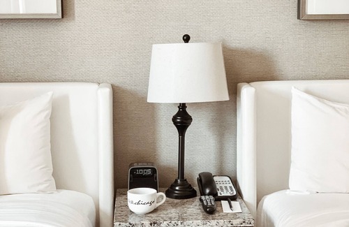 Near North Side Hôtel | Modern Queen Stay! Pet Friendly Accommodation w/Gym Access | Chicago Riverwalk!
