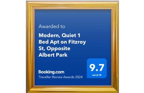 St Kilda Appartement | Modern Quiet 1 & 2 Bed Apt Opposite Albert Park