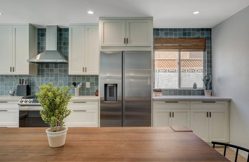 Paradise Villa | Modern & Serene Spanish Style Home w/ Beautiful Pool, AC, and Amenities