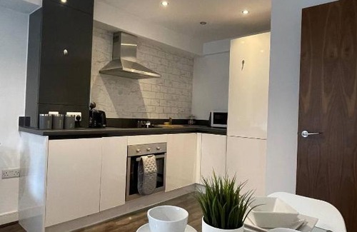 Bordesley Appartement | Modern Spacious 1 Bed Flat In Birmingham City Centre With Free Parking, Fast Free WiFi And Netflix