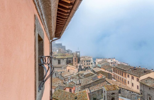 Soriano nel Cimino Appartement | Modern Studio | 17th Century Resort | Sleeps 2