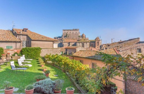 Soriano nel Cimino Appartement | Modern Studio | 17th Century Resort | Sleeps 2