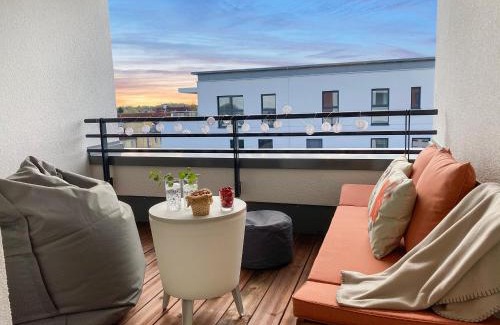 Freising Appartement | Modern & Stylisch - Penthouse-Feeling nahe Flughafen München