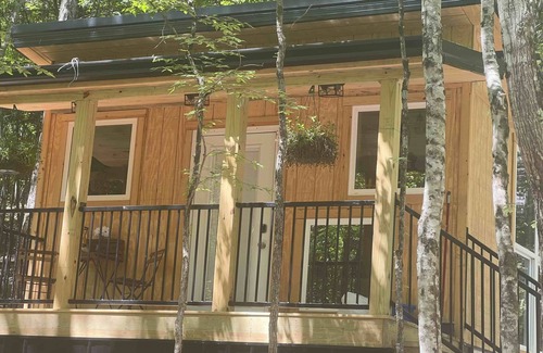 McEwen Maison | Modern Tiny House tucked in the woods - only 192 Sq. Ft.