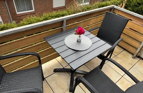 Norddeich Appartement | Modern vacation apartment close to the beach in Norddeich - space for up to 4 people