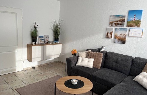 Norddeich Appartement | Modern vacation apartment close to the beach in Norddeich - space for up to 4 people