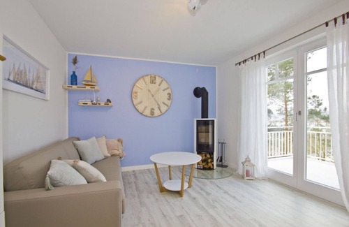 Lietzow Appartement | Modern vacation apartment with balcony, sea view - Ferienresidenz Zwei BoddenFeWo 1-3 - Ferienresidenz