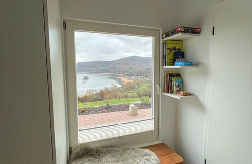 Scheid Maison | Modern vacation home with panoramic terrace, sauna and view of Lake Edersee