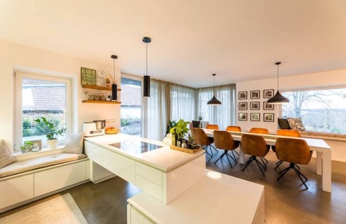 Wald Villa | Modern villa in the countryside with pool, garden and large living room