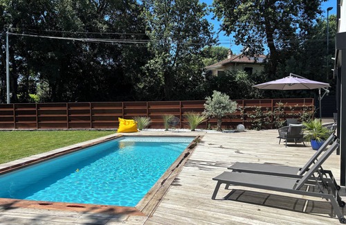 Gragnague Maison | Modern villa with swimming pool, quiet location near Toulouse