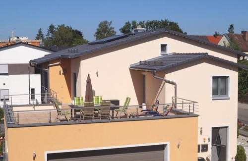 Weiden in der Oberpfalz Appartement | Appartement moderne nouvellement construit (105 m2) dans les pâturages avec terrasse sur le toit de 60 m2