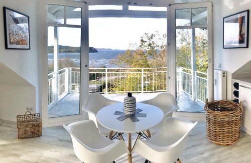 Lietzow Appartement | moderne Ferienwohnung mit Balkon, Meerblick - Ferienresidenz Zwei BoddenFeWo 1-5