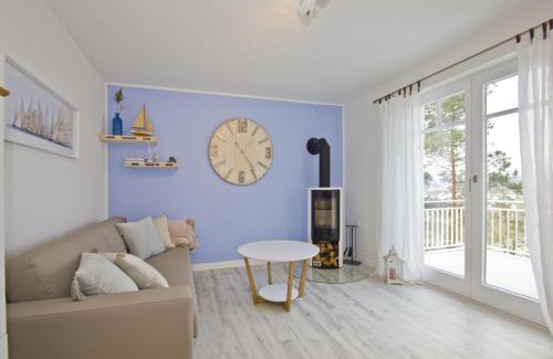 Lietzow Appartement | moderne Ferienwohnung mit Balkon, Meerblick - Ferienresidenz Zwei BoddenFeWo 1-3