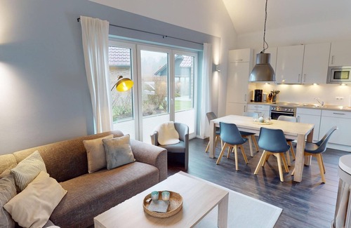 Pelzerhaken Maison | Modernes 4-zimmer-ferienhaus für 6 Personen mit Kamin & Sauna in Pelzerhaken