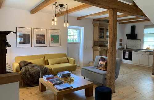 Hohen Demzin Maison | Modernes Cottage im Grünen in der Mecklenburgischen Schweiz. Hunde Willkommen