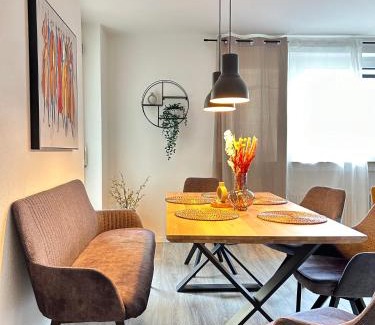 Durlach Appartement | Modernes Designer-Apartment für 7 Gäste - 80qm in zentraler Lage, Self-Check-In