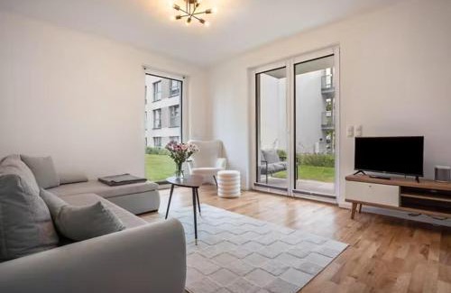 Greifswald Appartement | Modernes und wunderschönes Loft mit Terrasse, Gartenblick in Greifswald