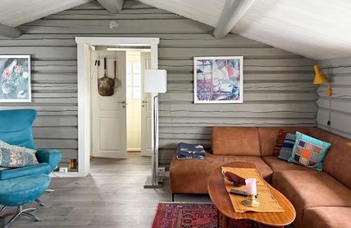 Vestre Slidre Maison | Modernized Log Cabin With Views Of The Mountains