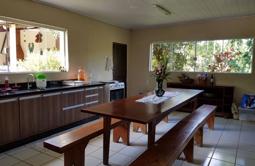 Centro Maison | Ferme de Santo Antônio - Mogi das Cruzes avec 90% de forêt atlantique (15 personnes)