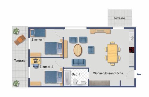 Boiensdorf Appartement | MOIN & AHOI Ferienwohnung