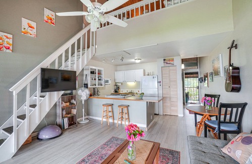 Kaunakakai Copropriété | Molokai Island Loft: Lanai, Pool + Walk to Beach!