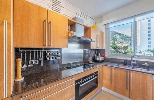 La Rousse Appartement | Monaco Seaview with pool and gym