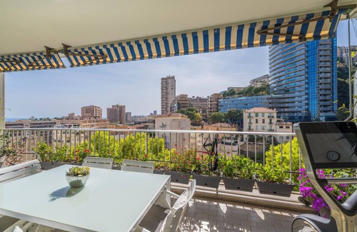 La Rousse Appartement | Monaco Seaview with pool and gym
