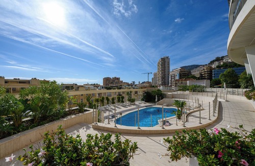 La Rousse Appartement | Monaco Seaview with pool and gym
