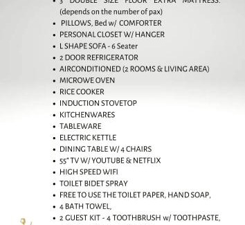 Luzon Hôtel | Monarch Parksuites 2BR Deluxe 4 Family beds