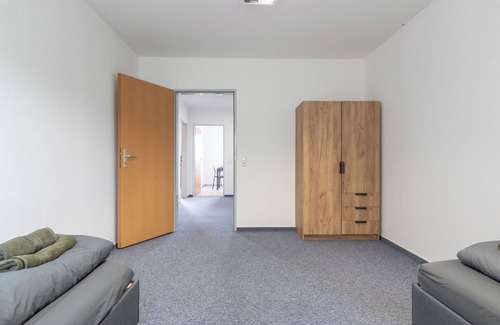 Muenster Appartement | Monteurapartment I 8 Betten I Küche I Waschmaschine I Balkon