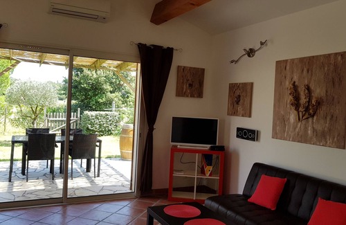 Montaud Maison | Location montpellier villa climatisee 4 pers herault piscine jardin privatif