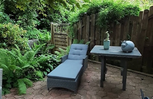 Hinrichsfehn Appartement | Appartement confort "Moor & Meer" avec terrasse, jardin, accessible en fauteuil roulant, chien admis