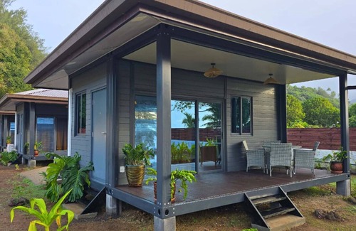 Moorea-Maiao Chalet De Ski | MOOREA - Naku Kahi Bungalow 4 BeachView