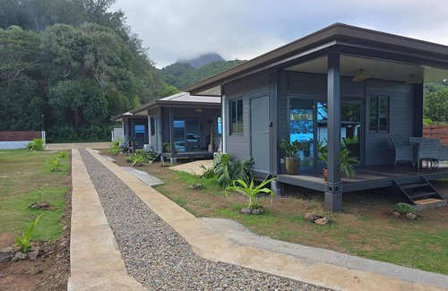 Moorea-Maiao Chalet De Ski | MOOREA - Naku Kahi Bungalow 4 BeachView