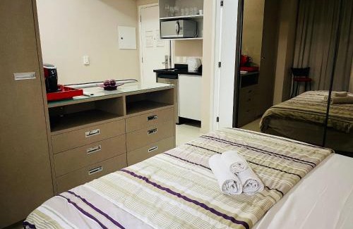 Moema Appartement | Morada Moema Essential II - Flat em hotel bem localizado em Moema
