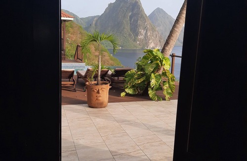 Soufriere Villa | Moringa Villa- Top Room- Pitons View. Luxury Villa Perfect for Romantic Getaways
