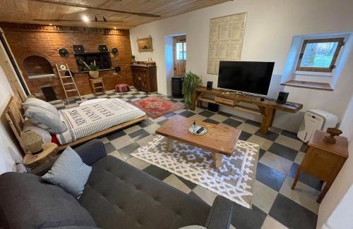 Lendou-en-Quercy Appartement | Moulin de Maris - Séjour détente