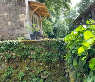 Lendou-en-Quercy Appartement | Moulin de Maris - Séjour détente