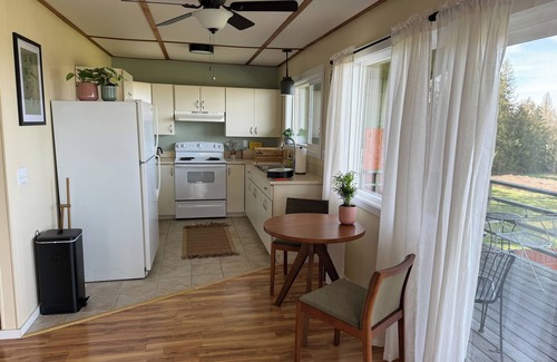 Sequim Maison | Mountain and Water View at Charming 2-bedroom Retreat in Sequim