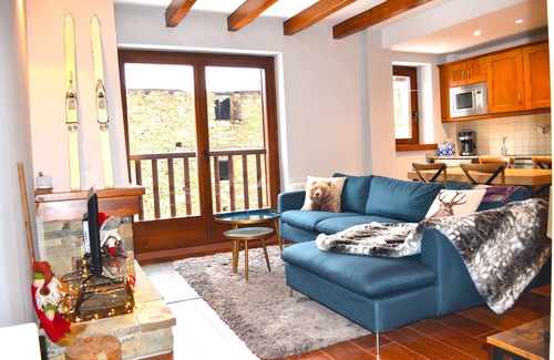 Alt Aneu Appartement | Mountain apartment with fireplace