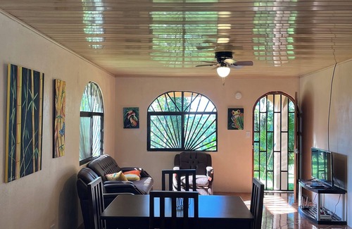 Savegre Cottage | Mountain Breeze Villa, a charming 2 BR cottage with spectacular views, WIFI, AC