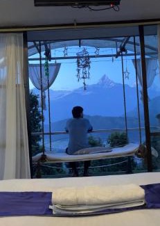 Pokhara Maison | Mountain facing room in crystal dome