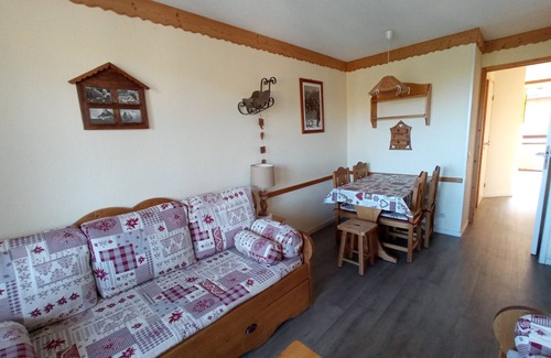 Belle Plagne Appartement | APPARTEMENT STYLE MONTAGNARD AU PIEDS DES PISTES 5 COUCHAGES
