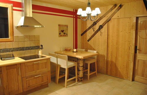 Saint-Leger-les-Melezes Appartement | mountain chalet. 3 * apartment of 35m² with terrace