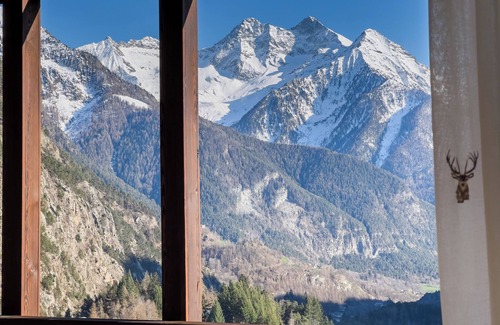 Brusson Appartement | Mountain View Design Flat - 2 bedrooms - 2 bathroom - Panoramic terrace