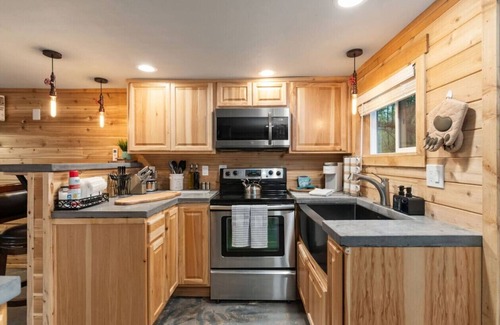 Paradise Estates Cabine | Mt Rainier Cottage, Large Patio, Hot Tub, Firepit!