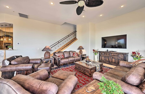 Rio Verde Foothills Villa | Mtn-View Gem w/ Pool, BBQ & Fire Pit in Scottsdale