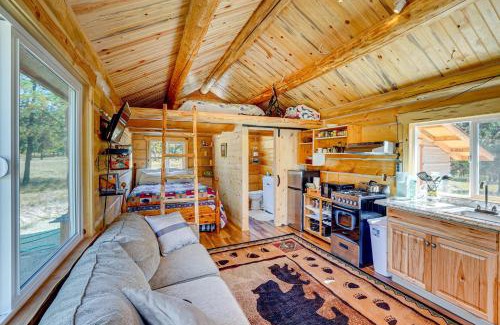 Trout Creek Appartement | Mtn Views and Fireplace Cozy Trout Creek Tiny Home