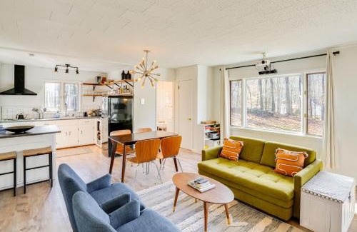Round Top Maison | Mtn Views and On-Site Hiking Trails Catskills Cabin