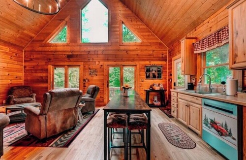 Roseland Cabine | Mtn Views~Fire Pit~King Bed~Lake~Breweries 1 mi!